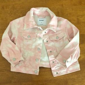 Pink “Cloud” jean jacket